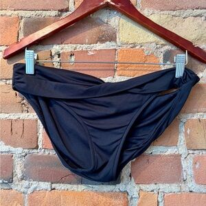 Seafolly Australia Black Bikini Bottoms. Size: 14